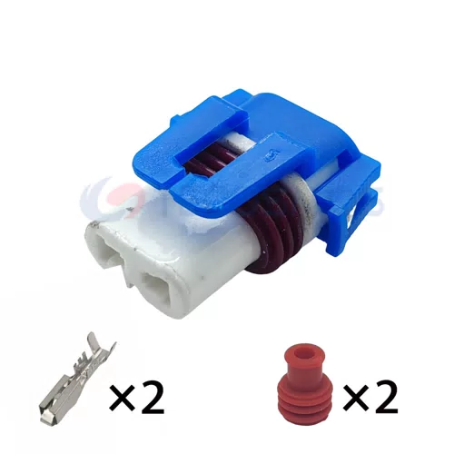 9005 Waterproof 2-Pin Female Wire Harness for Car Ceramic Headlight & Horn Plug with ABS & Nylon Housing Copper... - image 3